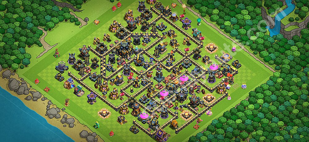 Anti Everything TH17 Base Plan with Link, Copy Town Hall 17 Design 2026, #70
