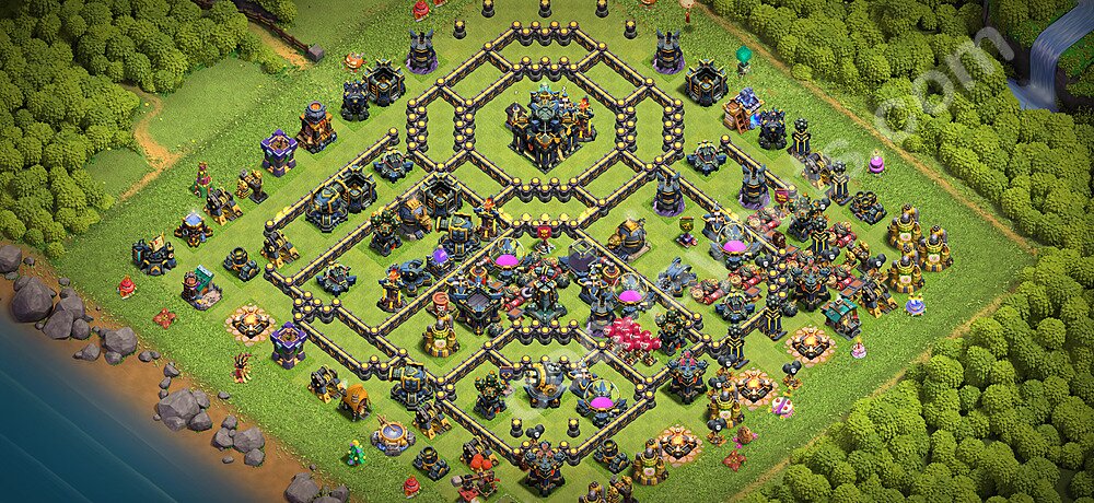 Anti Everything TH17 Base Plan with Link, Copy Town Hall 17 Design 2026, #83