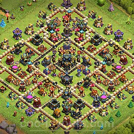 Layout de farm CV17 com link, Anti 2 Estrelas, Híbrido 2025 - Centro de Vila 17, #17