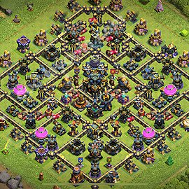 Расстановка базы ТХ 17 2025 для фарма / защиты ресурсов Скопировать, Анти 2 Звезды, Гибридные, #17