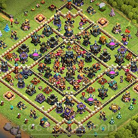 Gute Base für Farm RH17 + Link, Hybrid 2025 - COC Rathaus 17 - #24