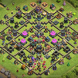 Расстановка базы ТХ 17 2025 для фарма / защиты ресурсов Скопировать, Анти 3 Звезды, #6