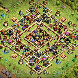 Gute Base für Farm RH17 + Link 2025 - COC Rathaus 17 - #8