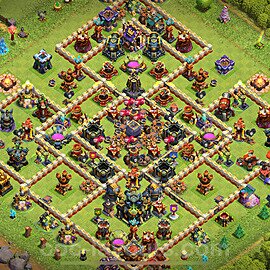 Gute Base für Farm RH17 + Link 2025 - COC Rathaus 17 - #9