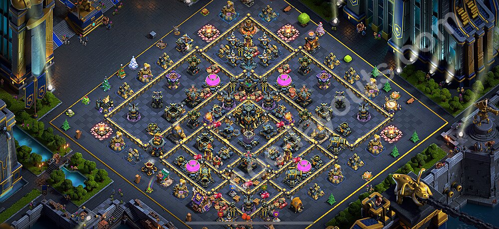 الخطة الأساسية للزراعة في قاعة المدينة 17 ، البديل 16