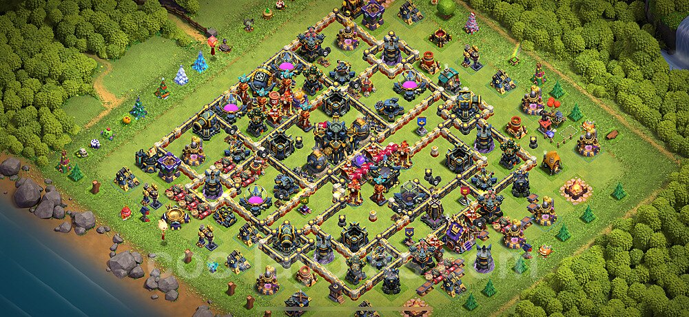 Gute Base für Farm RH17 + Link, Hybrid 2025 - COC Rathaus 17 - #29