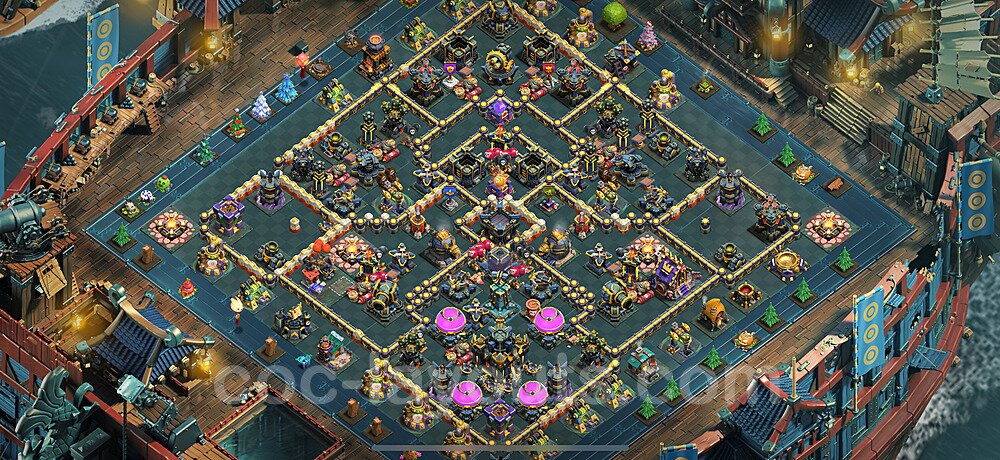Gute Base für Farm RH17 + Link, Hybrid 2025 - COC Rathaus 17 - #36