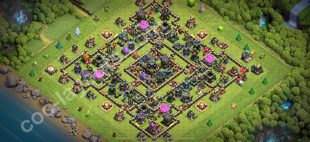 Gute Base für Farm RH17 + Link 2025 - COC Rathaus 17 - #8