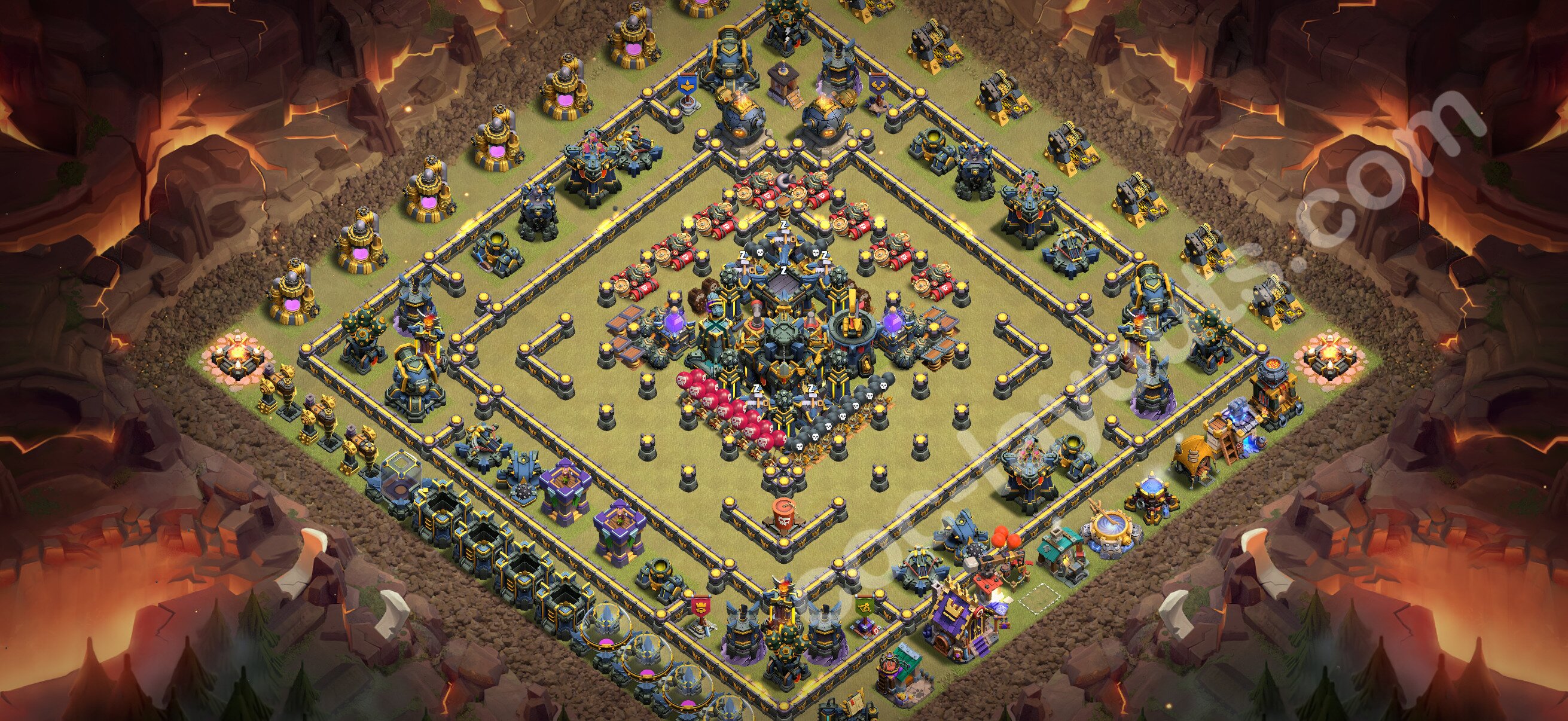 Base de Guerra TH17 #204 – previsualització del disseny TH17