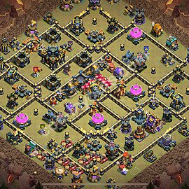 Top Base de Guerre HDV 17 + Lien (Link) 2025 gdc - Hôtel de Ville 17 Base Copier - #118