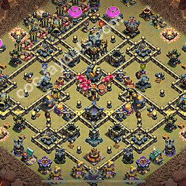 Top Base de Guerre HDV 17 + Lien (Link), Anti tout 2025 gdc - Hôtel de Ville 17 Base Copier - #129