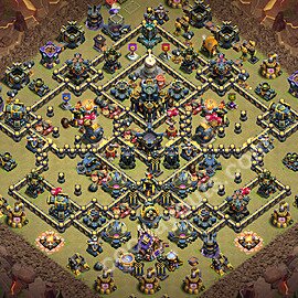 Municipio livello 17 Base di Guerra + Link, Anti tutto - Anti 3 Stelle Disposizione Villaggio COC 2026 TH17 - #13
