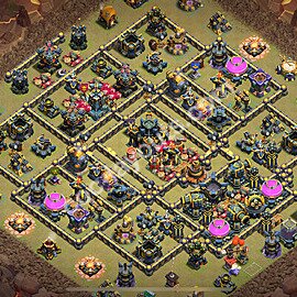 Municipio livello 17 Base di Guerra + Link, Anti tutto - Miglior Disposizione Villaggio COC 2025 TH17 - #131