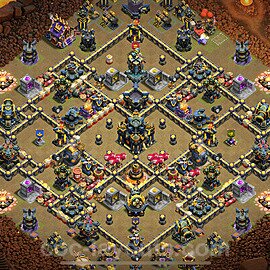 Layout para Guerra CV17 com link, Legend League 2025 - Centro de Vila 17, #132