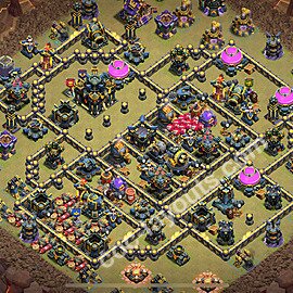 Top Base de Guerre HDV 17 + Lien (Link) 2025 gdc - Hôtel de Ville 17 Base Copier - #134