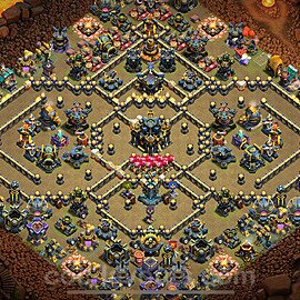 Top Base de Guerre HDV 17 + Lien (Link) 2025 gdc - Hôtel de Ville 17 Base Copier - #136