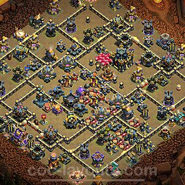 Top Base de Guerre HDV 17 + Lien (Link) 2025 gdc - Hôtel de Ville 17 Base Copier - #137