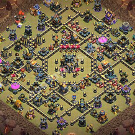 Top Base de Guerre HDV 17 + Lien (Link), Anti tout 2026 gdc - Hôtel de Ville 17 Base Copier - #162