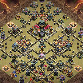 Top Base de Guerre HDV 17 + Lien (Link), Anti tout 2026 gdc - Hôtel de Ville 17 Base Copier - #164
