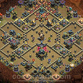 Top Base de Guerre HDV 17 + Lien (Link), Anti tout 2025 gdc - Hôtel de Ville 17 Base Copier - #165