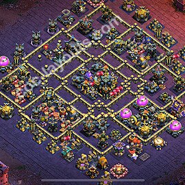 Top Base de Guerre HDV 17 + Lien (Link) 2025 gdc - Hôtel de Ville 17 Base Copier - #172