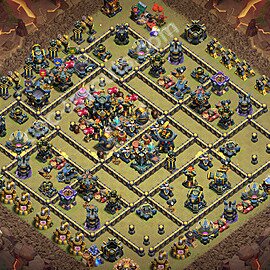 Top Base de Guerre HDV 17 + Lien (Link) 2026 gdc - Hôtel de Ville 17 Base Copier - #174