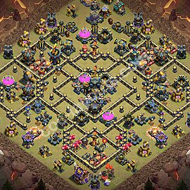 Municipio livello 17 Base di Guerra + Link, Anti tutto - Anti 3 Stelle Disposizione Villaggio COC 2026 TH17 - #177
