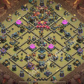 Top Base de Guerre HDV 17 + Lien (Link) 2025 gdc - Hôtel de Ville 17 Base Copier - #181