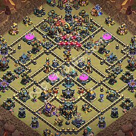 Diseño de aldea para Guerra Ayuntamiento 17 Copiar - COC TH17 Perfecta Distribucion 2026 + Enlace - #181
