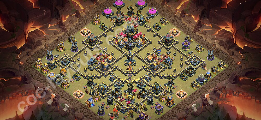 Die Clan War Base RH17 + Link, Anti Alles 2026 - COC Rathaus Level 17 Kriegsbase (CK / CW) - #164