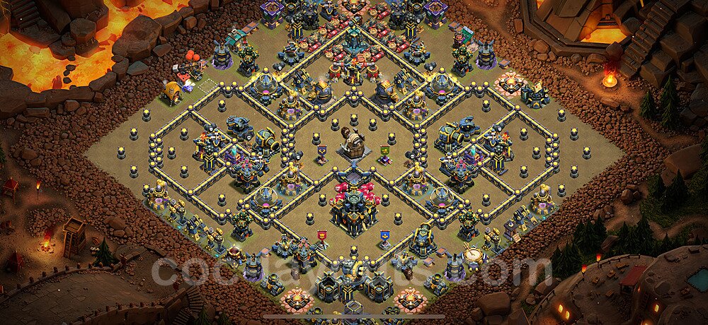 Top Base de Guerre HDV 17 + Lien (Link), Anti tout 2025 gdc - Hôtel de Ville 17 Base Copier - #165