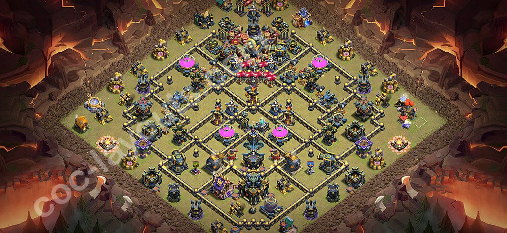 Die Clan War Base RH17 + Link 2026 - COC Rathaus Level 17 Kriegsbase (CK / CW) - #181