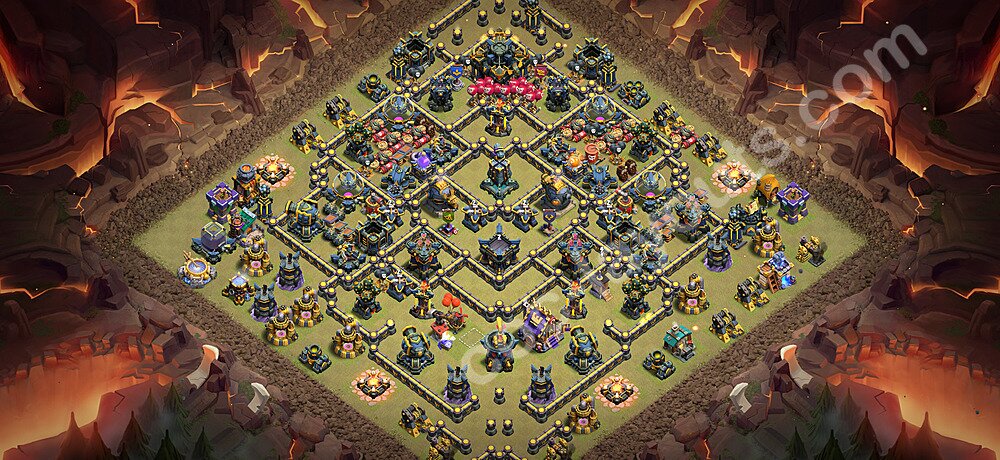 Layout para Guerra CV17 com link, Anti Ar / Electro Dragão 2026 - Centro de Vila 17, #190