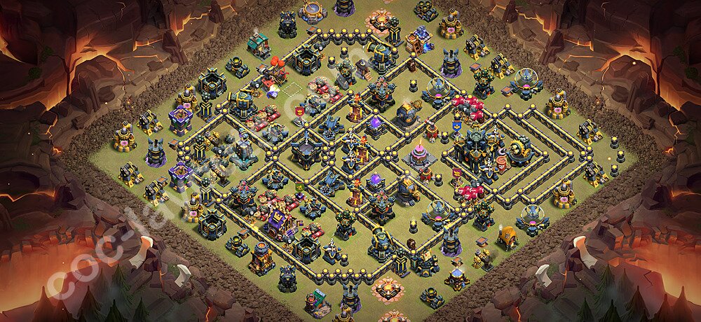 Layout para Guerra CV17 com link, Anti Ar / Electro Dragão 2026 - Centro de Vila 17, #194
