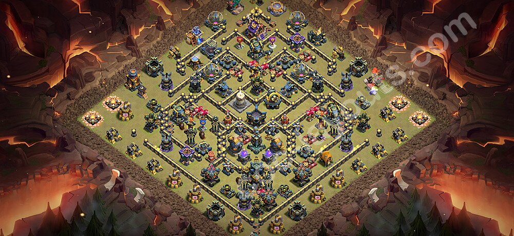 Die Clan War Base RH17 + Link, Anti Alles 2026 - COC Rathaus Level 17 Kriegsbase (CK / CW) - #7