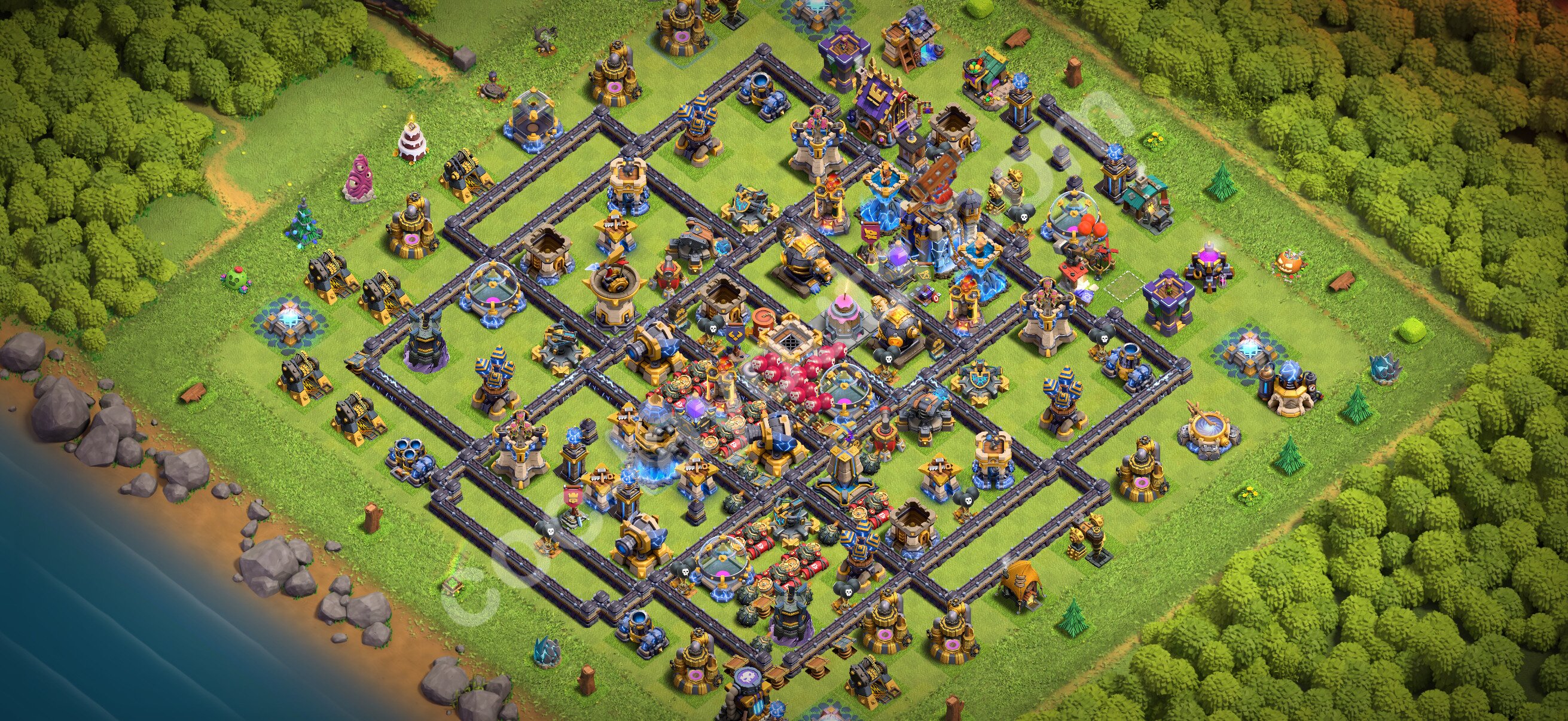 TH18 混合阵型 #106 – TH18 布局预览