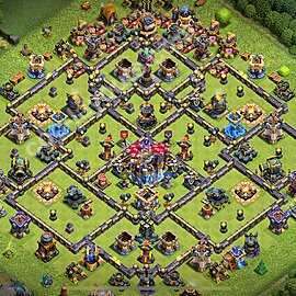 Ustawienie bazy do obrony TH18 z linkiem - Ratusz poziom 18 - COC 2026 - #1