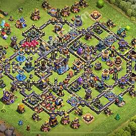 Ustawienie bazy do obrony TH18 z linkiem - Ratusz poziom 18 - COC 2026 - #19