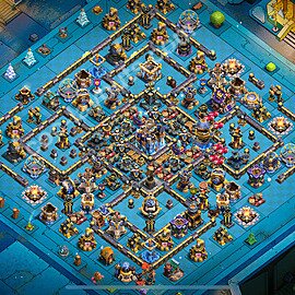 Ustawienie bazy do obrony TH18 z linkiem, Legenda Ligi - Ratusz poziom 18 - COC 2026 - #22