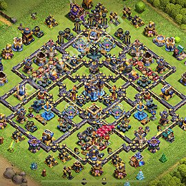 TH18 Trophy Base Plan with Link, Anti Everything, Copy Town Hall 18 Base Design 2026, #37