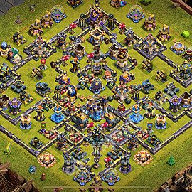 Ustawienie bazy do obrony TH18 z linkiem, Legenda Ligi - Ratusz poziom 18 - COC 2026 - #4