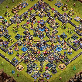 Anti Everything TH18 Base Plan with Link, Legend League, Copy Town Hall 18 Design 2026, #4