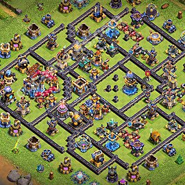 Municipio livello 18 Anti Tutto + Link - Miglior Disposizione Villaggio per Difesa COC 2026 TH18 - #77