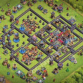 Ustawienie bazy do obrony TH18 z linkiem, Legenda Ligi - Ratusz poziom 18 - COC 2026 - #79