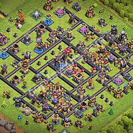 Ustawienie bazy do obrony TH18 z linkiem - Ratusz poziom 18 - COC 2026 - #85