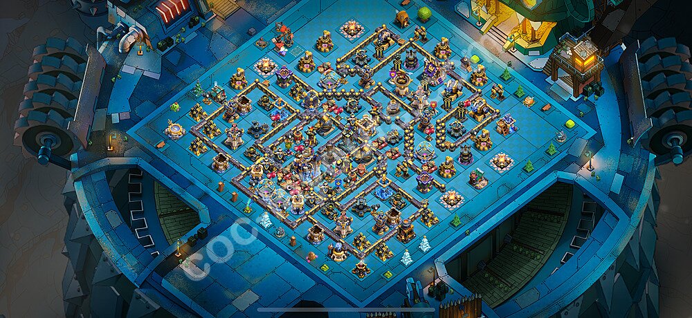 TH18 Trophy Base Plan with Link, Legend League, Copy Town Hall 18 Base Design 2026, #21