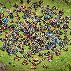 Ustawienie bazy do farma TH18 z linkiem, Anty 2 Gwiazdki - Ratusz poziom 18 - COC 2026, #12