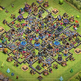 Gute Base für Farm RH18 + Link, Hybrid 2026 - COC Rathaus 18 - #16