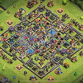 Ustawienie bazy do farma TH18 z linkiem, Anty 3 Gwiazdki - Ratusz poziom 18 - COC 2026, #6