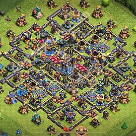 Ustawienie bazy do farma TH18 z linkiem, Anty Wszystko - Ratusz poziom 18 - COC 2026, #9